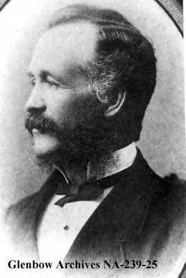 Portrait of Senator Matthew Henry Cochrane, Crompton, Quebec, 1885-1888.