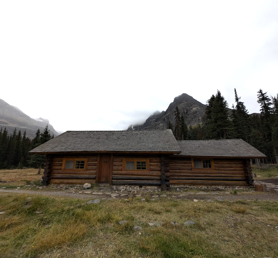 The Elizabeth Parker Hut during digital documentation with Z+F 5010X scanner. Photo from Capture2Preserv project.